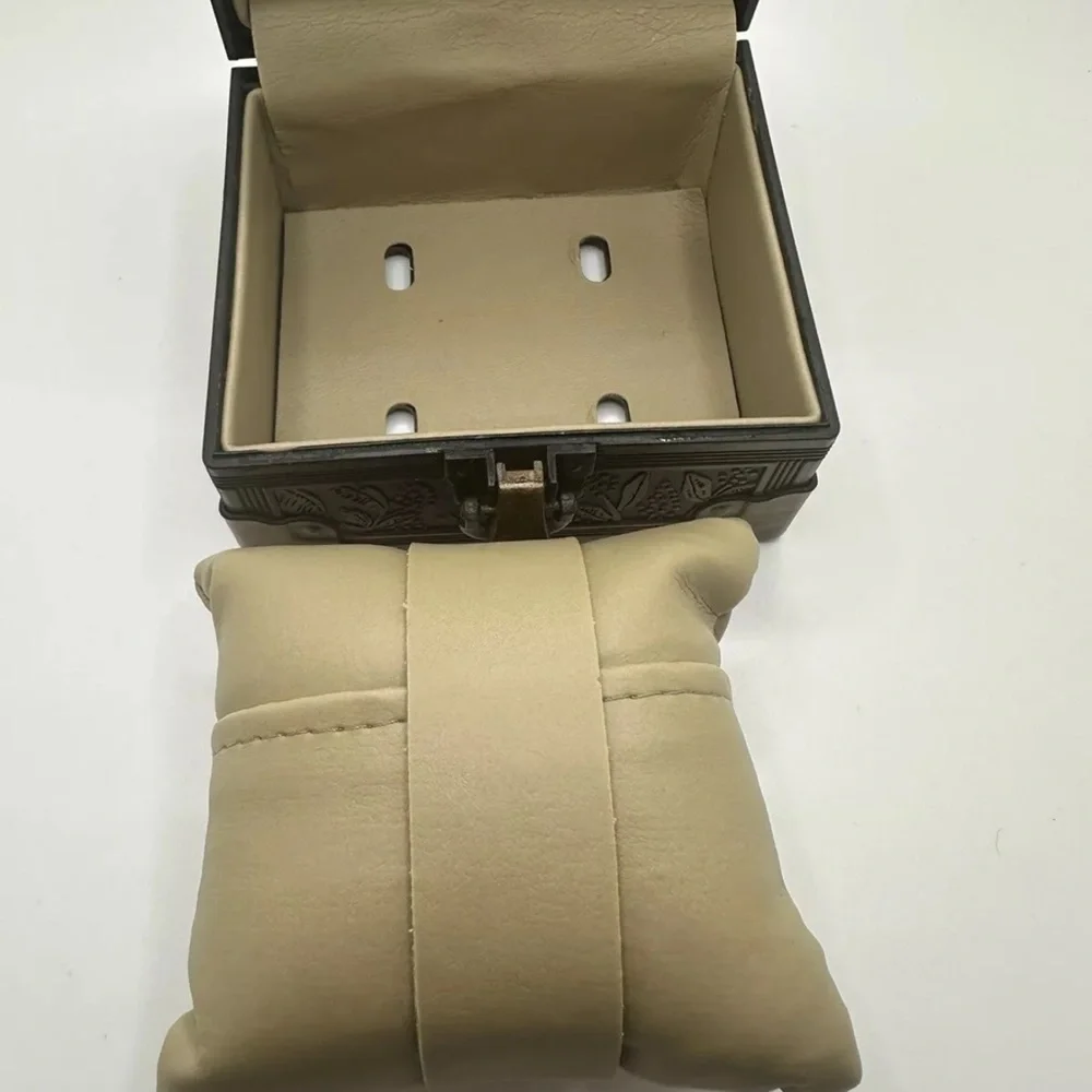 Ring Bearer Box Or Treasure Chest box Decor With Pillow Decree